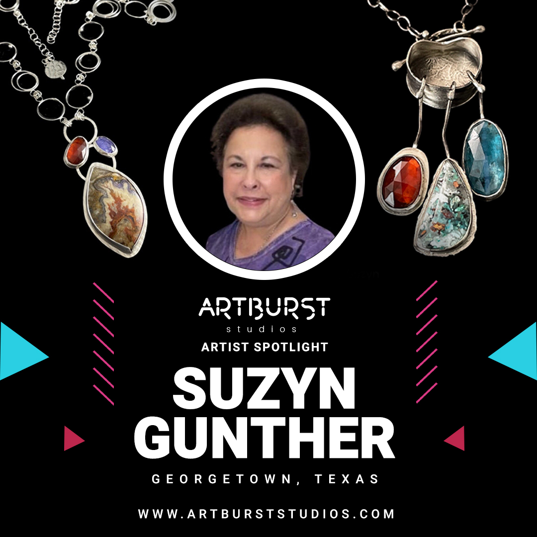 Suzyn Gunther doesn’t just make jewelry, she creates wearable art!