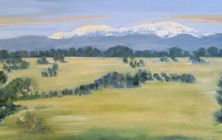 mountain landscape painting