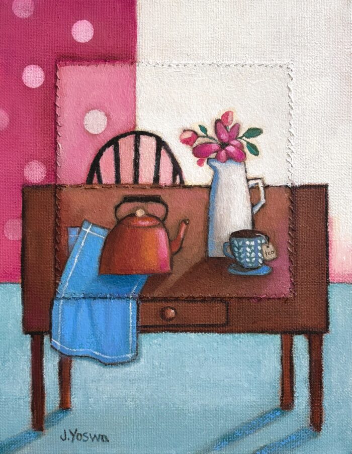 Pink Polka Dot Afternoon