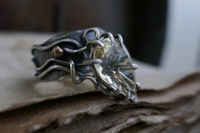 Sea / Trine Ring #2 / Size 8.75~9