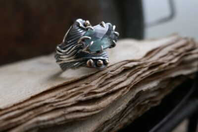 Aqua / Marine Ring #1 / Size 9
